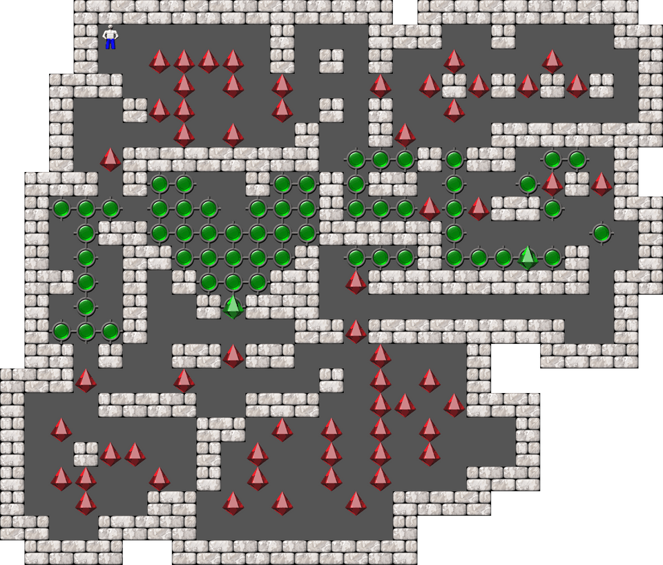 Sokoban Mass Remodel level 243